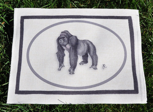 1.B5 _ Tovaglietta canvas cornici gorilla