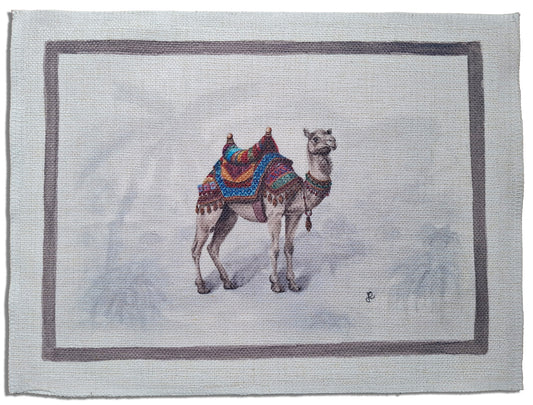 1.A3 _ Tovaglietta canvas cammello sella