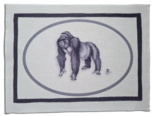 1.B5 _ Tovaglietta canvas cornici gorilla