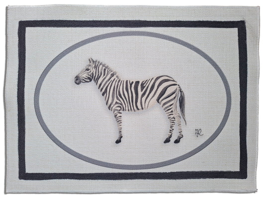 1.B6 _ Tovaglietta canvas cornici zebra