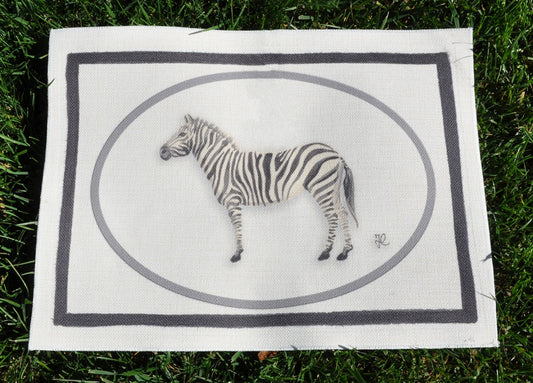 1.B6 _ Tovaglietta canvas cornici zebra