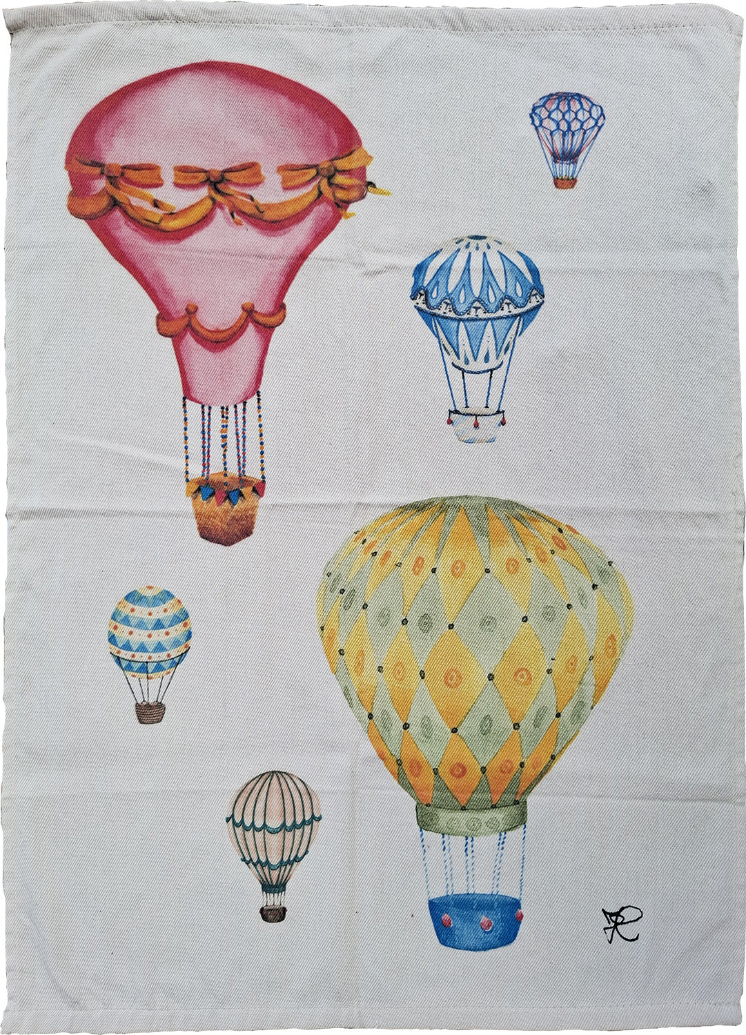 5C _Canovaccio cotone mongolfiere