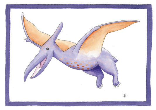 2.E4 _ Tovaglietta plastificata Pterodattilo