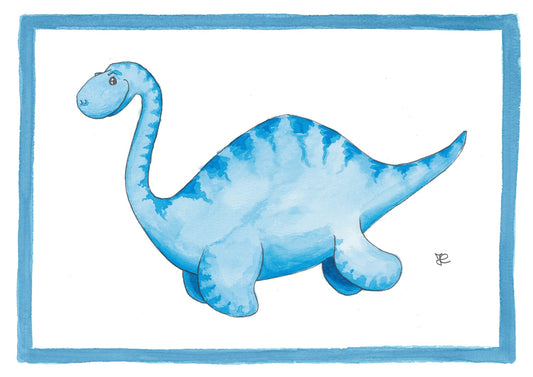 2.E6 _ Tovaglietta plastificata Plesiosauro